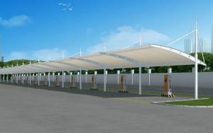 普格县膜结构停车棚