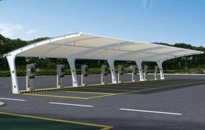 普格县膜结构停车棚