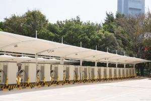 普格县膜结构停车棚