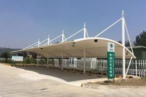 普格县膜结构停车棚